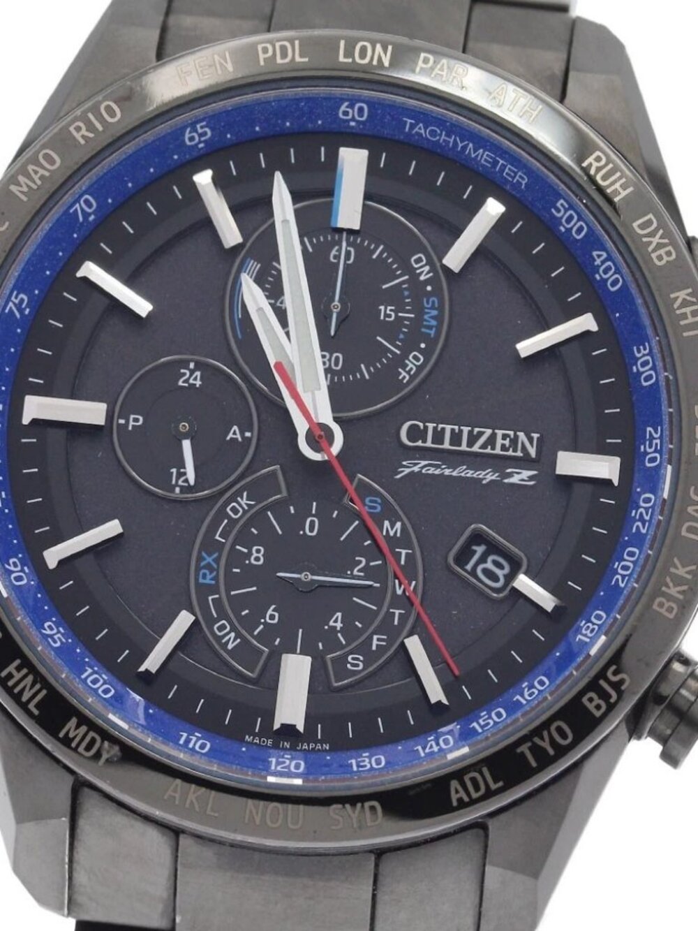 CITIZEN Atessa AT8185-97E/H804-T027687 Fairlady Z Solar Powered Radio